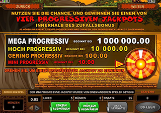 Mega Moolah Progressive Jackpot